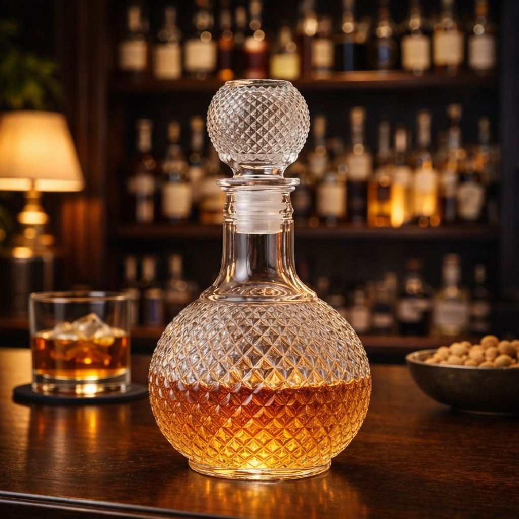 Whiskykaraf – Diamantslijp
