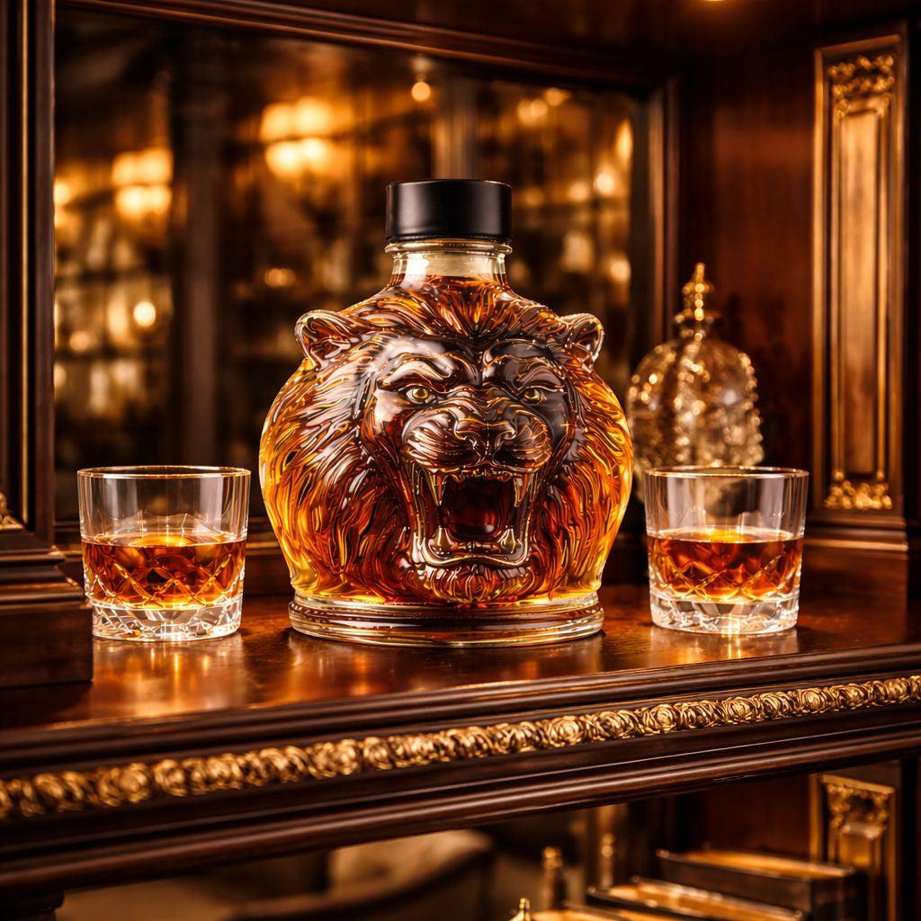 Whiskykaraf – Leeuw